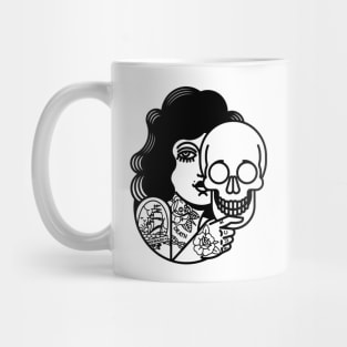 skull mask face Mug